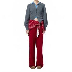 NEW GUEST IN RESIDENCE sculpted cardigan in charcoal